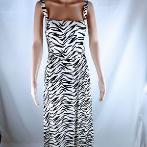 Reformation silk maxi with high slit